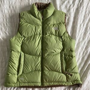 the north face women’s goose down puffer vest